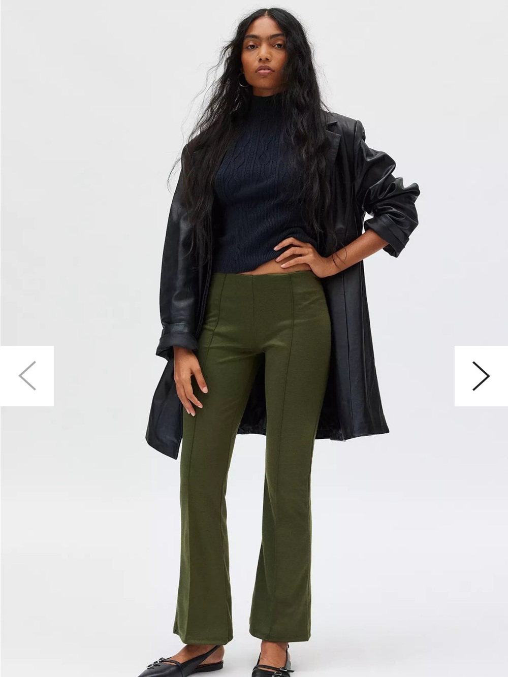 Silence & Noise Bella Pull On High-Rise Flared Pants - Women